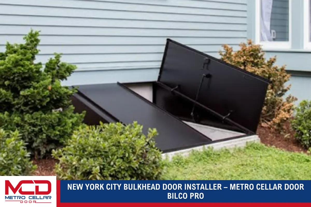 New York City Bulkhead Door Installer – Metro Cellar Door Bilco Pro