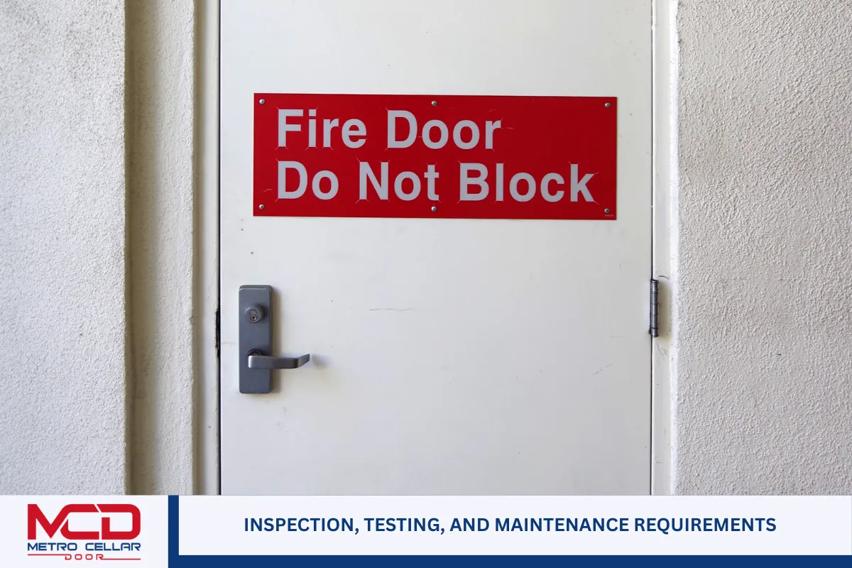 Inspection, Testing, and Maintenance Requirements