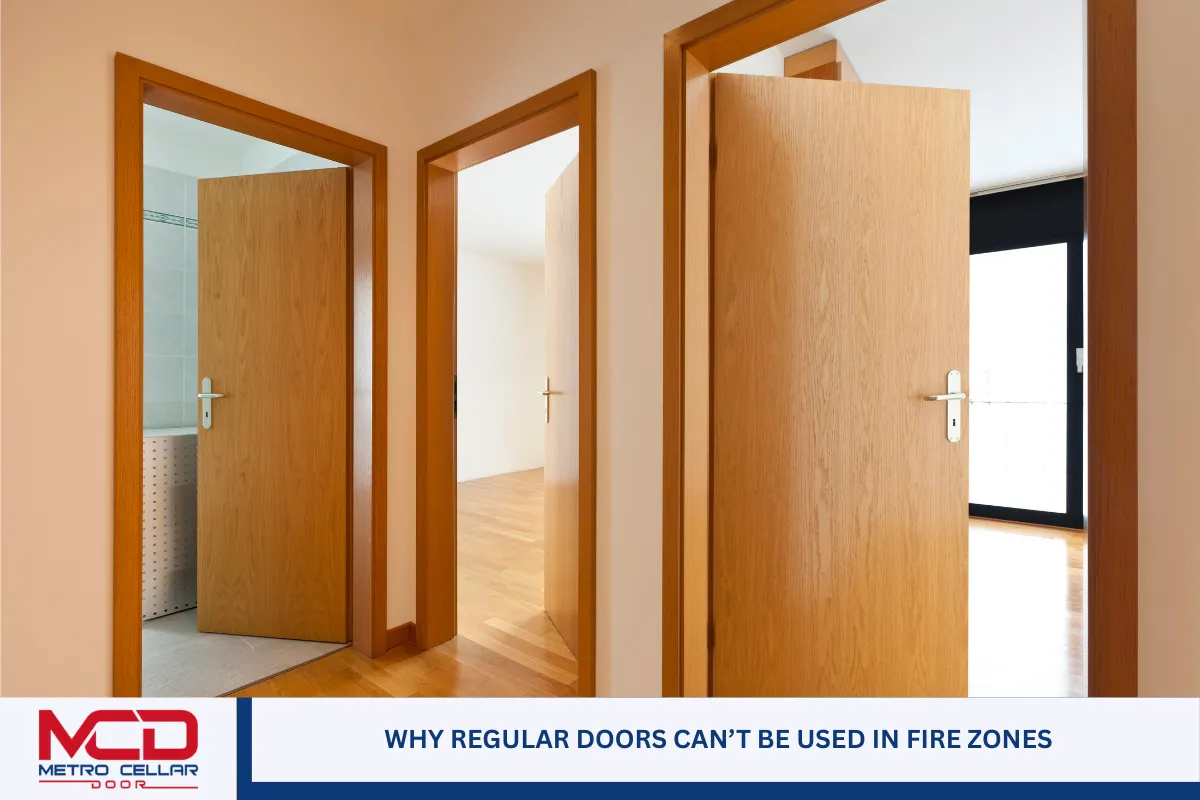 Why Regular Doors Can’t Be Used in Fire Zones