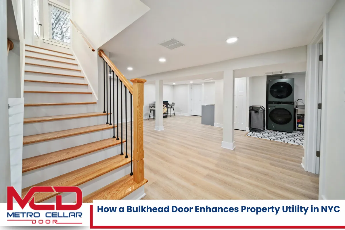 How a Bulkhead Door Enhances Property Utility in NYC