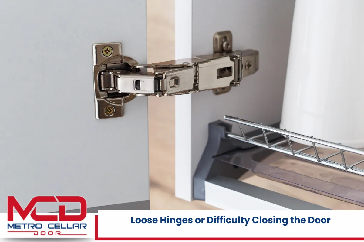 Loose Hinges or Difficulty Closing the Door
