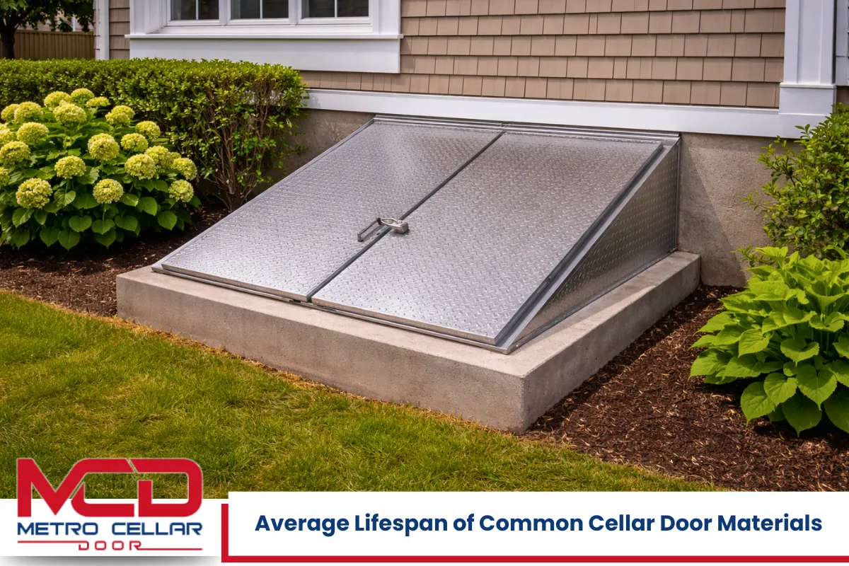 Average Lifespan of Common Cellar Door Materials