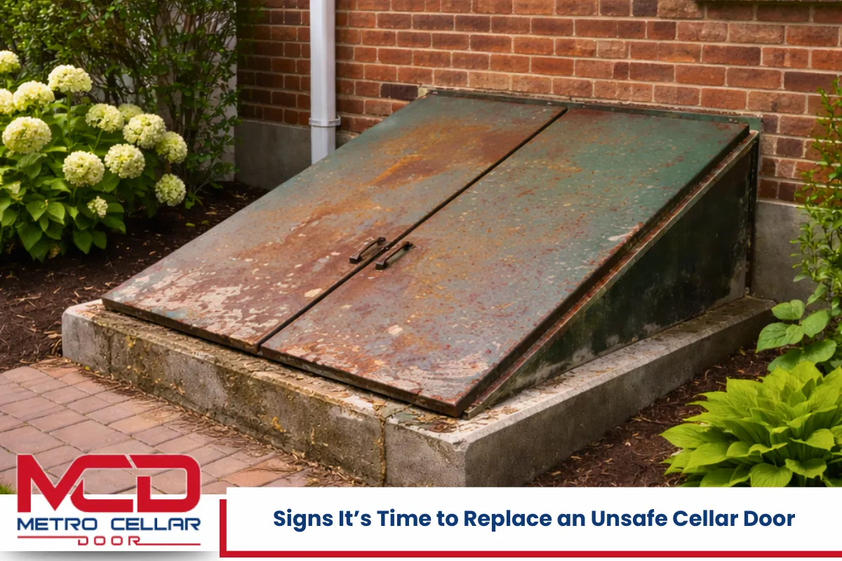 Signs It’s Time to Replace an Unsafe Cellar Door