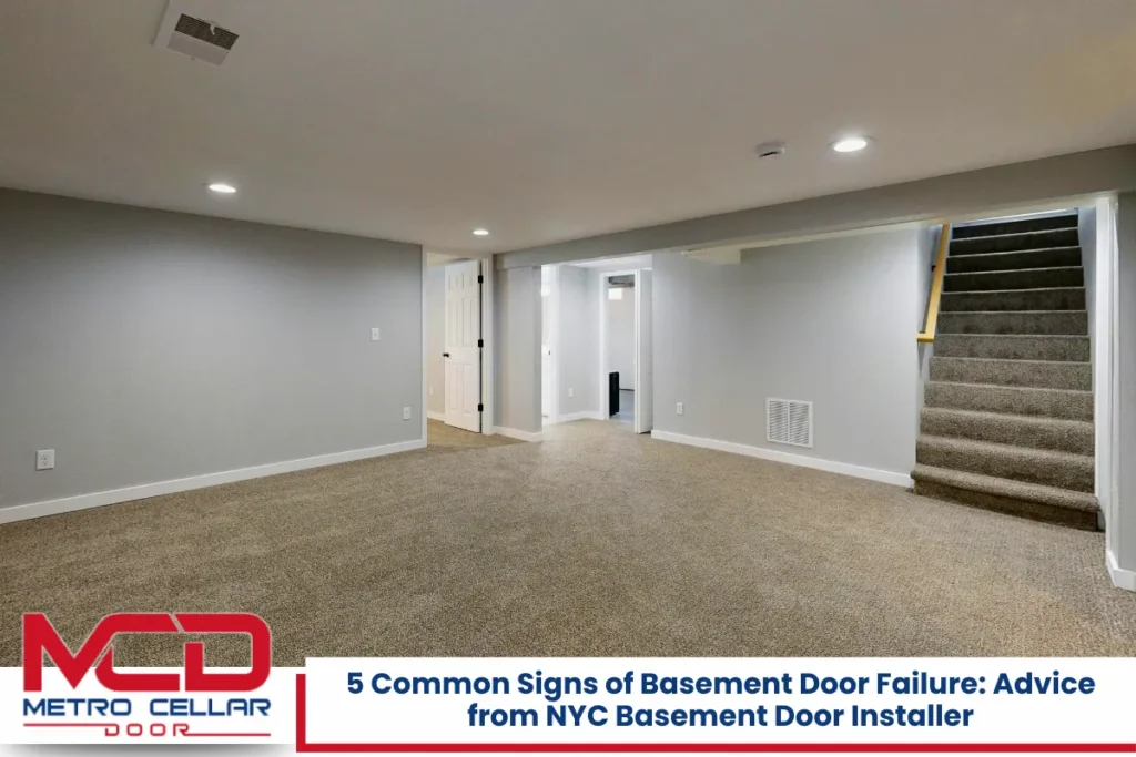 5 Common Signs of Basement Door Failure Advice from NYC Basement Door Installer
