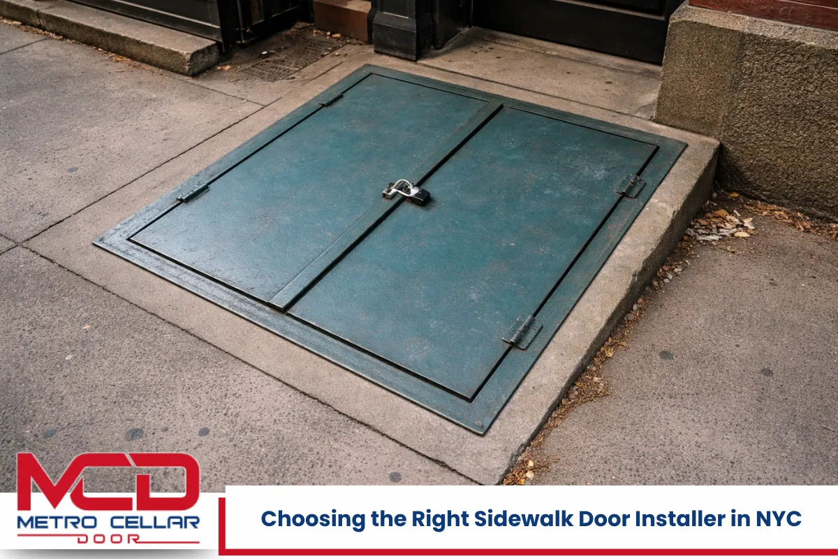 Choosing the Right Sidewalk Door Installer in NYC
