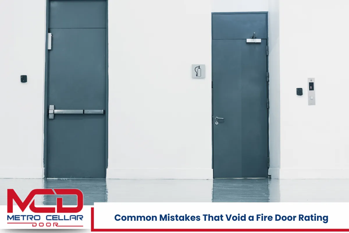 Common Mistakes That Void a Fire Door Rating
