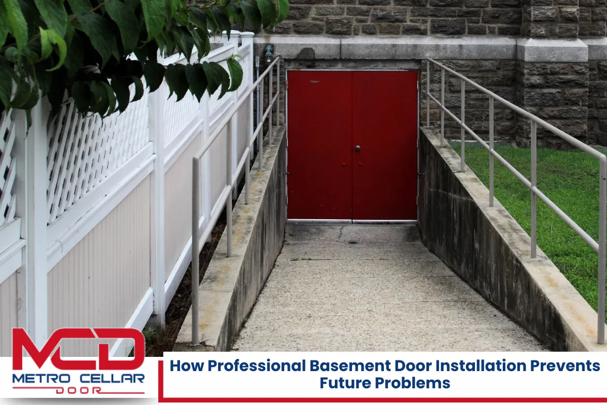 How Professional Basement Door Installation Prevents Future Problems
