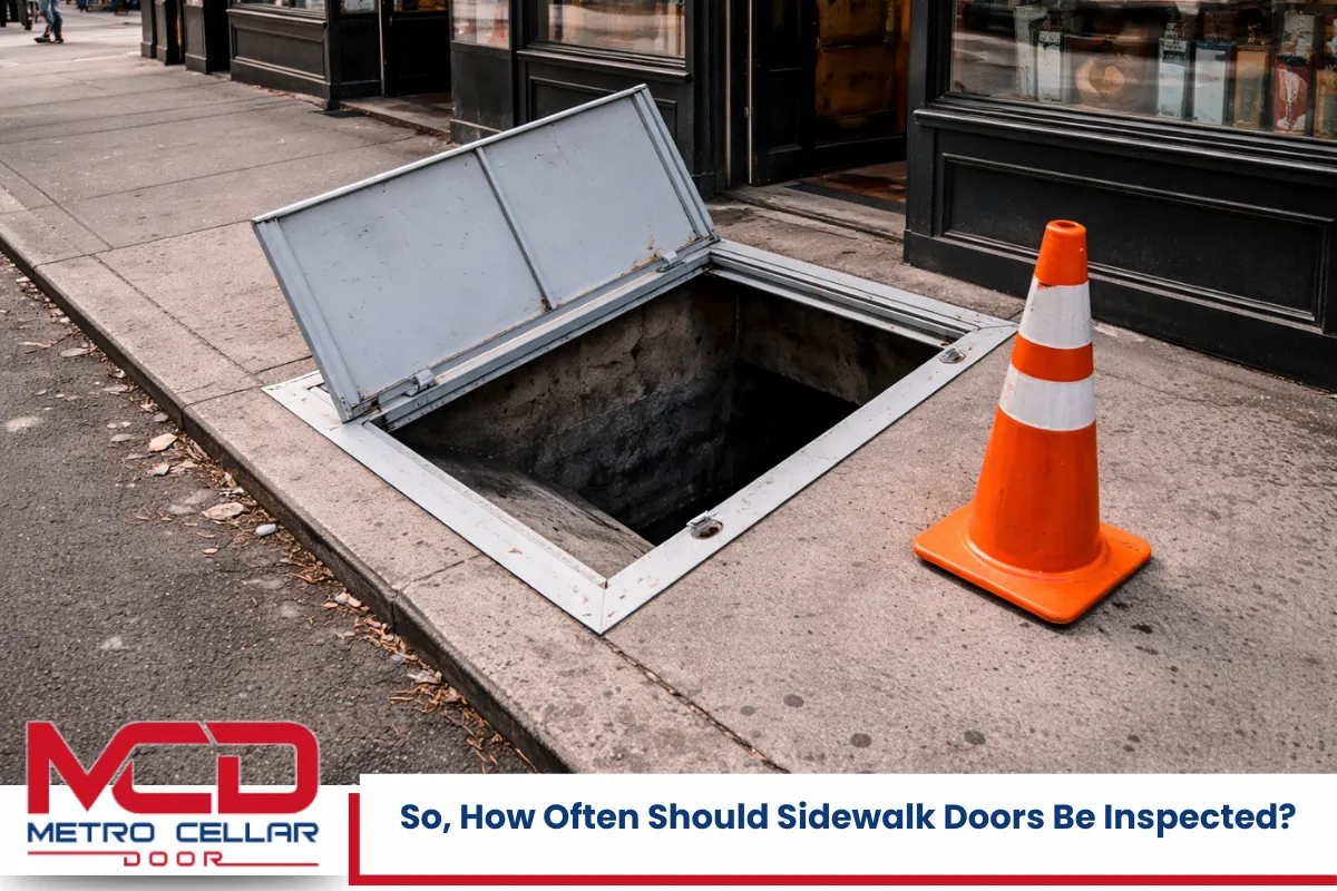 So, How Often Should Sidewalk Doors Be Inspected