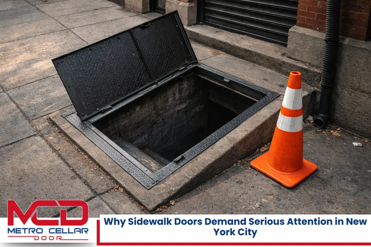 Why Sidewalk Doors Demand Serious Attention in New York City