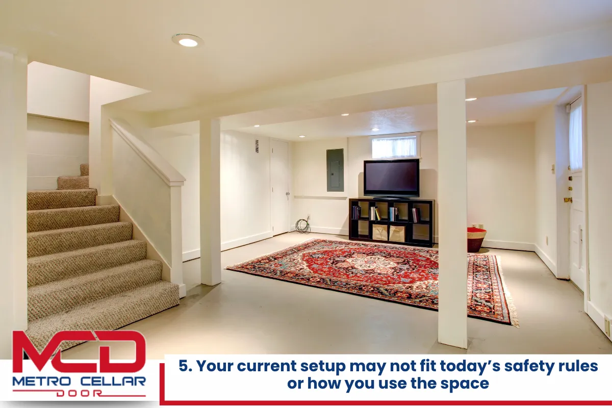 5. Your current setup may not fit today’s safety rules or how you use the space