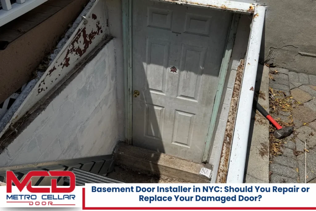 Basement Door Installer in NYC Should You Repair or Replace Your Damaged Door