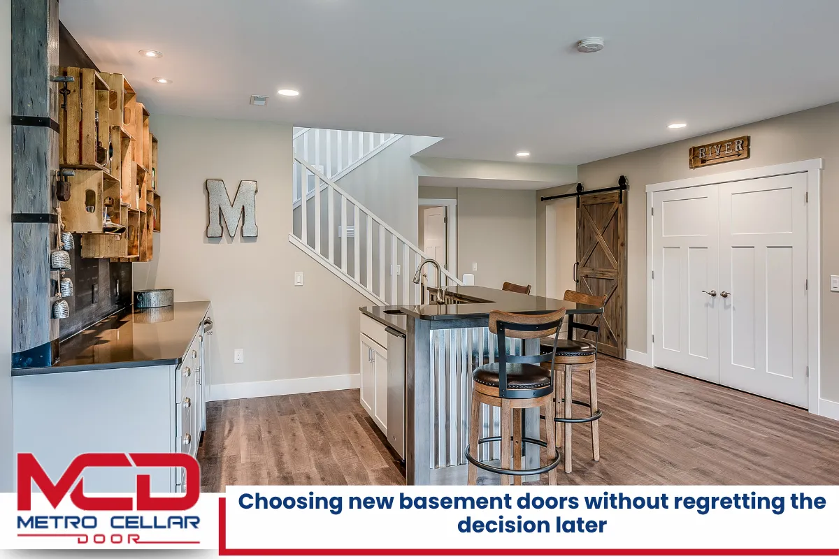 Choosing new basement doors without regretting the decision later