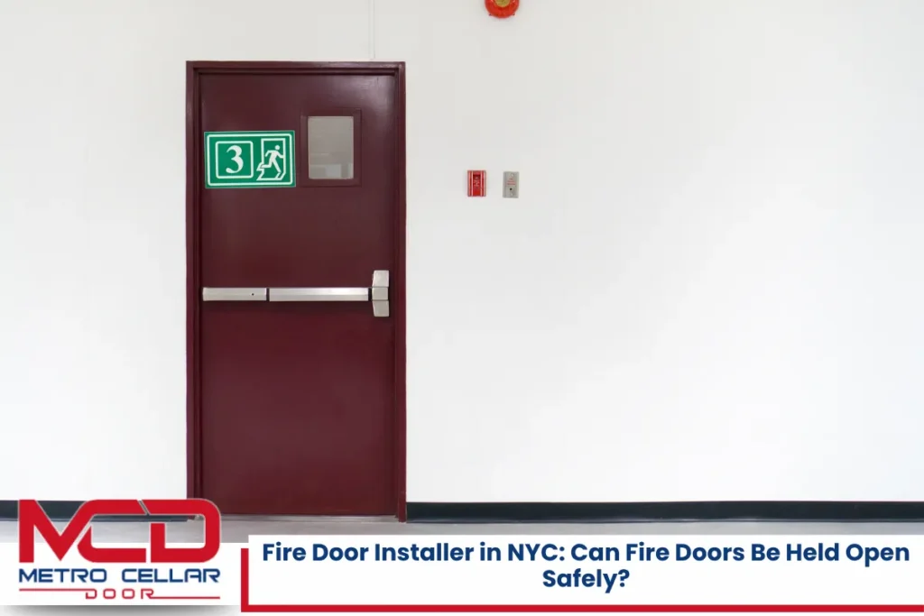 Fire Door Installer in NYC Can Fire Doors Be Held Open Safely