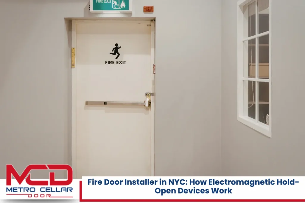 Fire Door Installer in NYC How Electromagnetic Hold-Open Devices Work