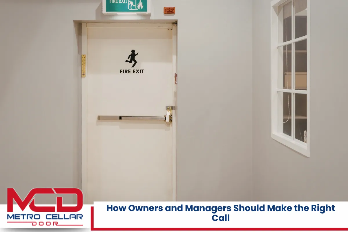 How Owners and Managers Should Make the Right Call