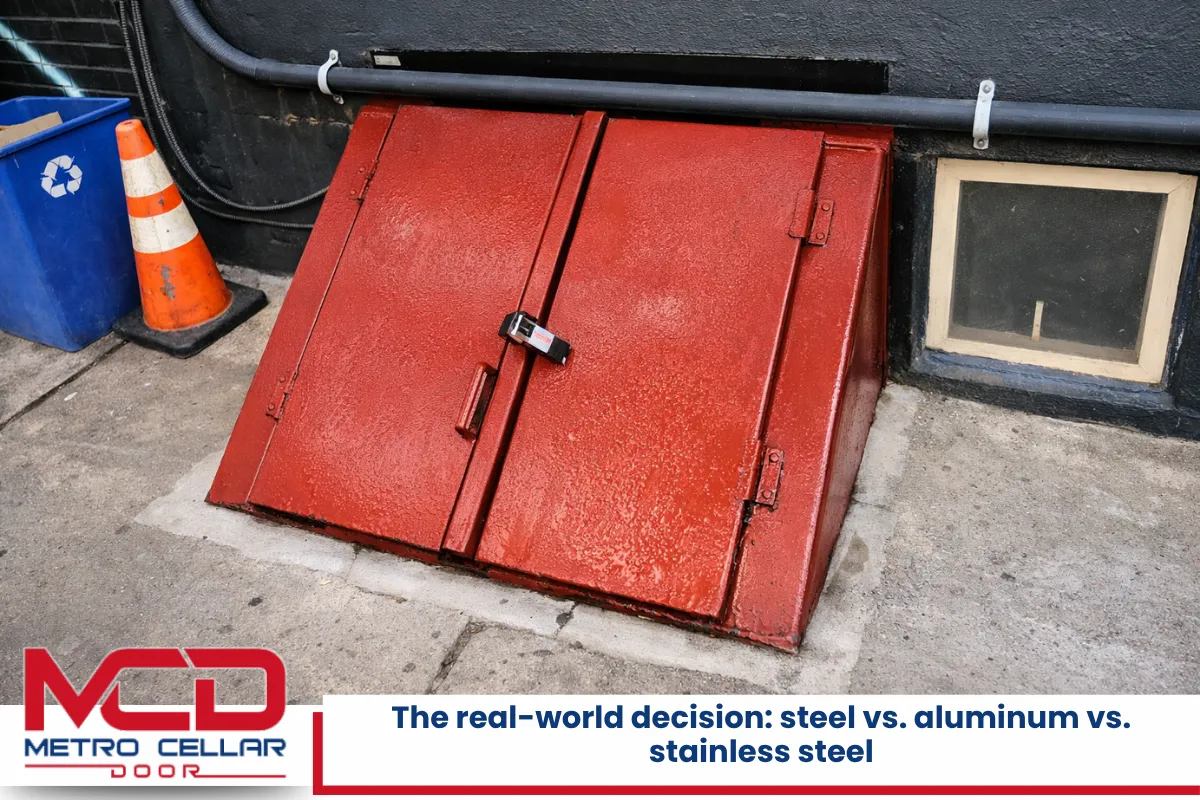 The real-world decision steel vs. aluminum vs. stainless steel