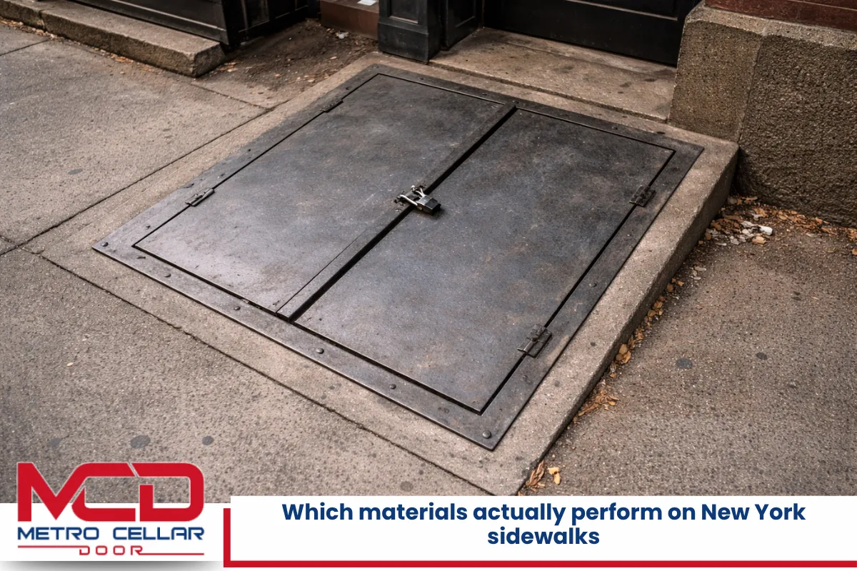 Which materials actually perform on New York sidewalks