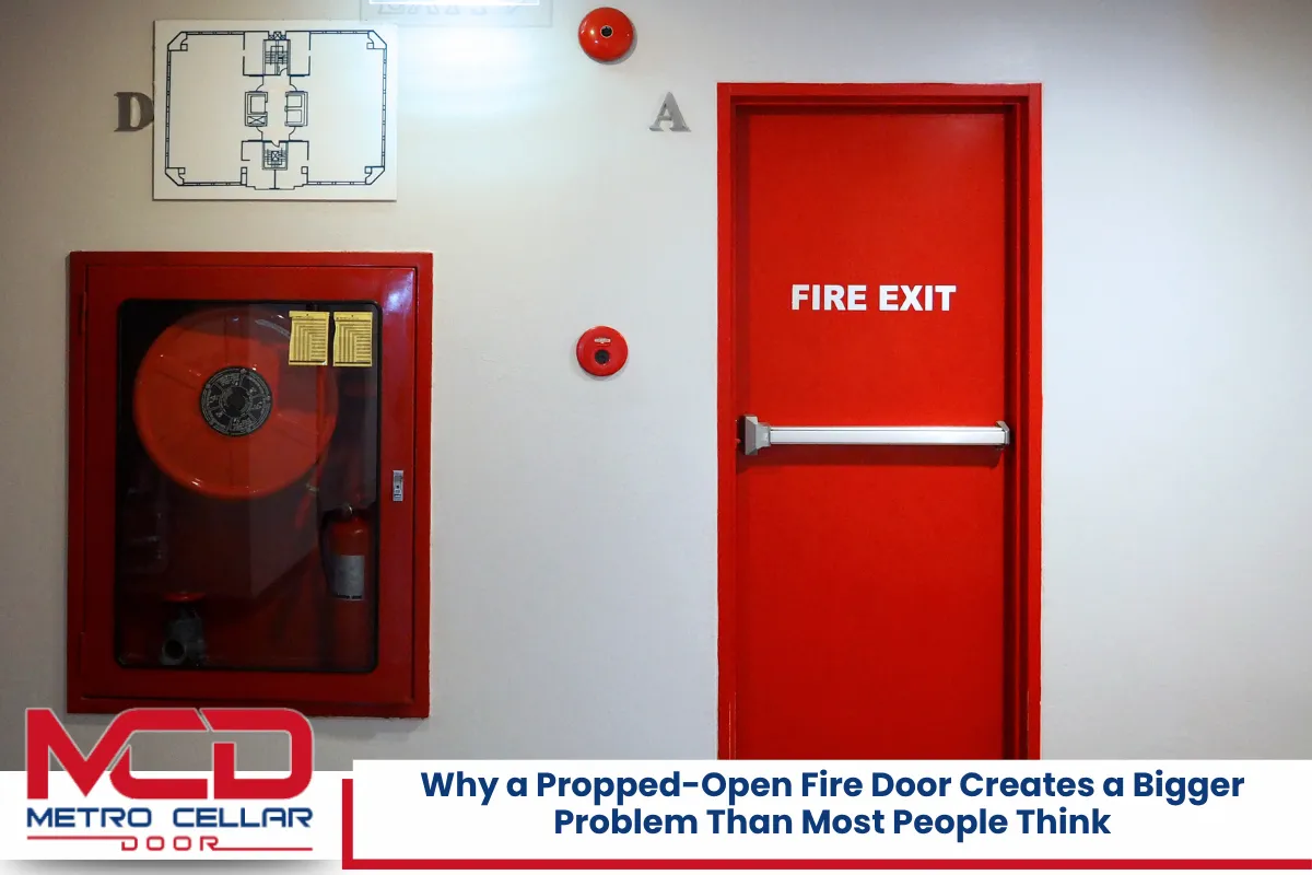 Why a Propped-Open Fire Door Creates a Bigger Problem Than Most People Think