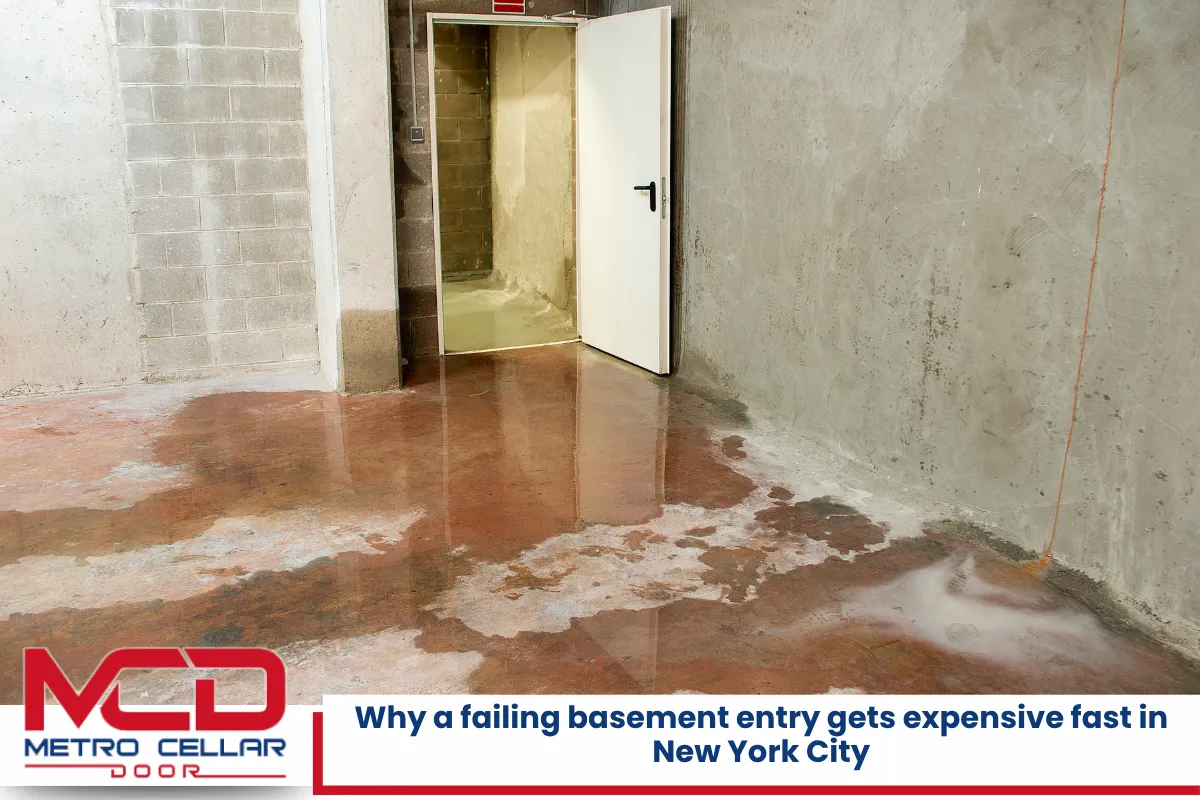 Why a failing basement entry gets expensive fast in New York City