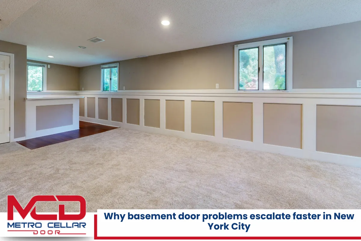 Why basement door problems escalate faster in New York City