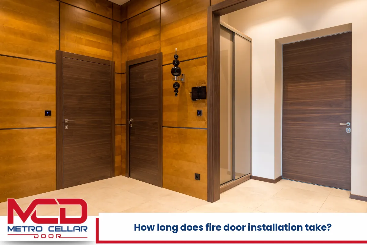 How long does fire door installation take?
