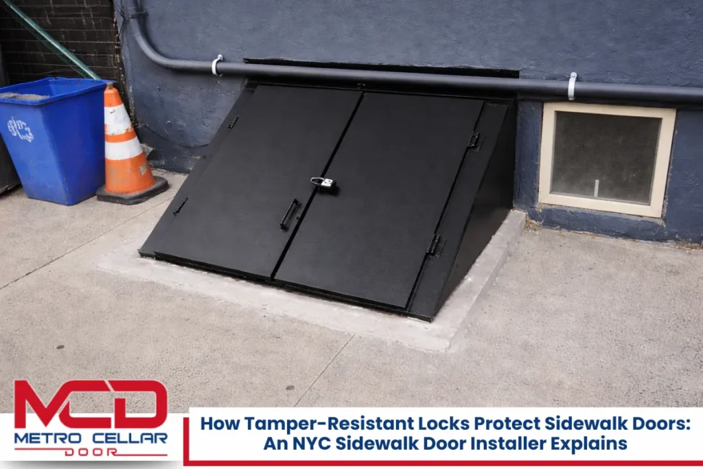 How Tamper-Resistant Locks Protect Sidewalk Doors: An NYC Sidewalk Door Installer Explains
