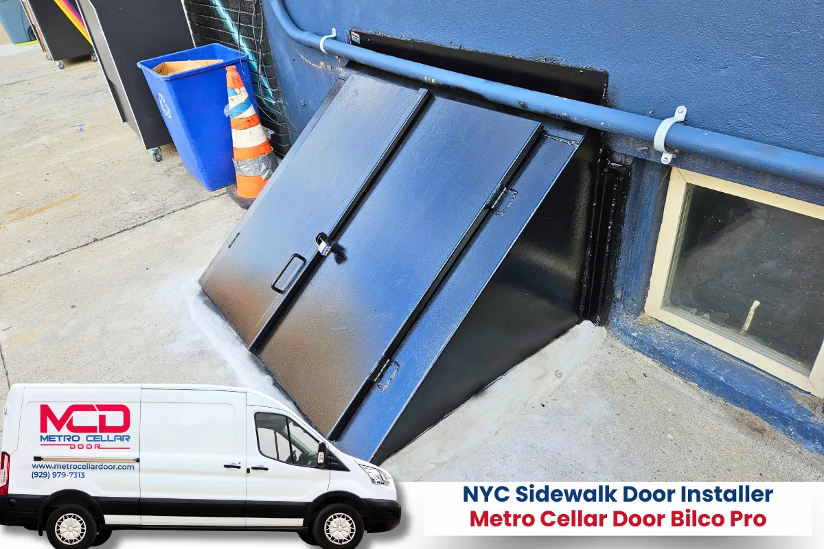 NYC Sidewalk Door Installer - Metro Cellar Door Bilco Pro