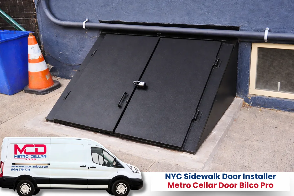 NYC Sidewalk Door Installer - Metro Cellar Door Bilco Pro