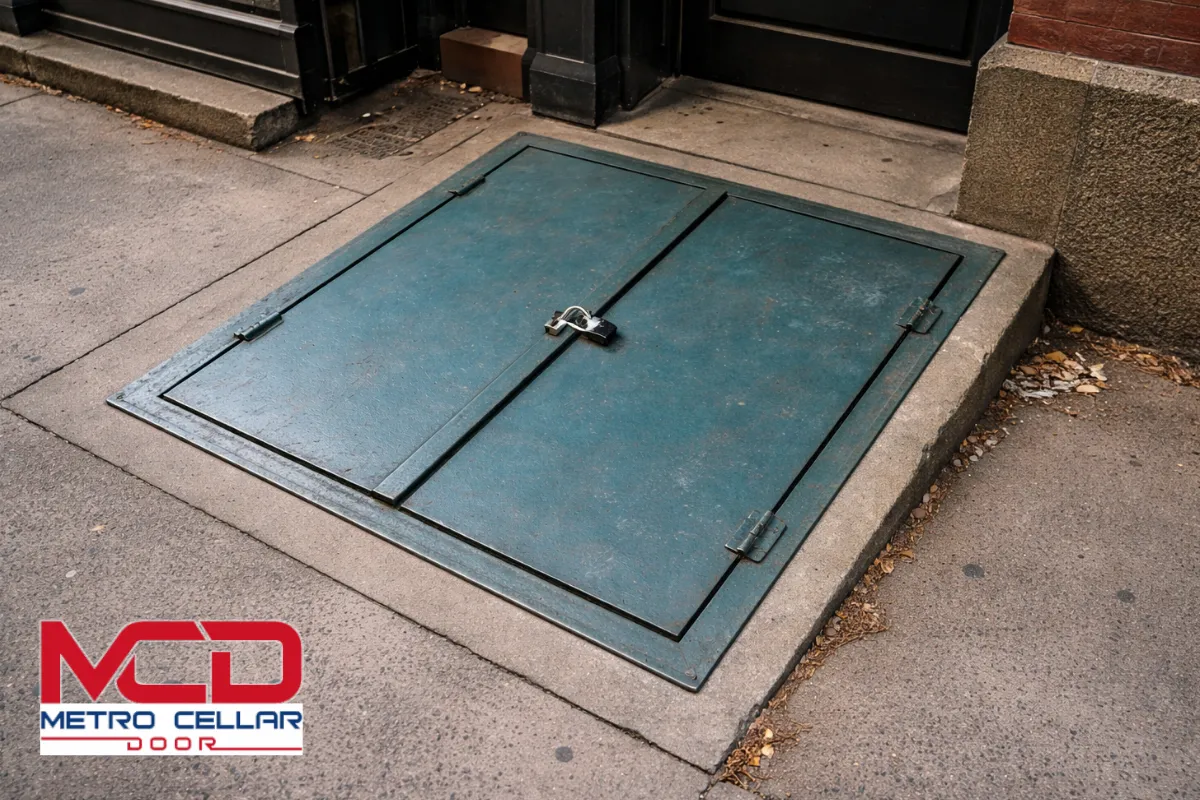 What Is a Sidewalk Door and How Is It Different from a Standard Cellar Door?