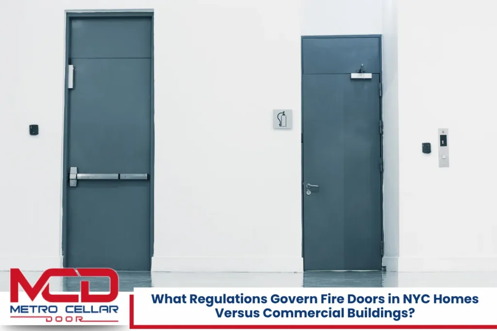 What Regulations Govern Fire Doors in NYC Homes Versus Commercial Buildings?