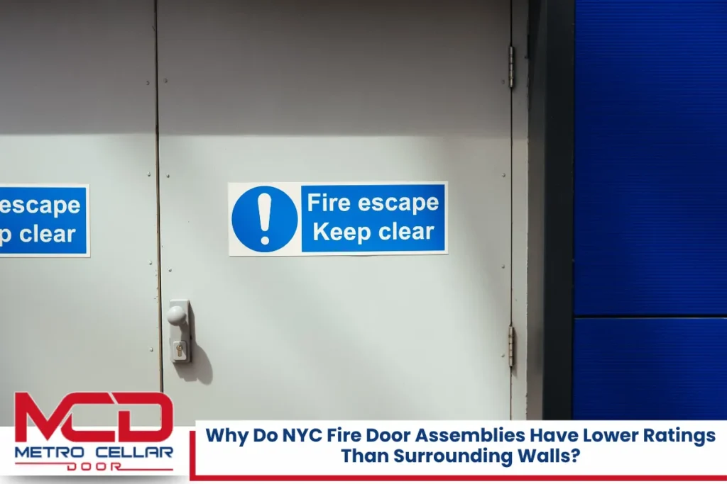 Why Do NYC Fire Door Assemblies Have Lower Ratings Than Surrounding Walls?